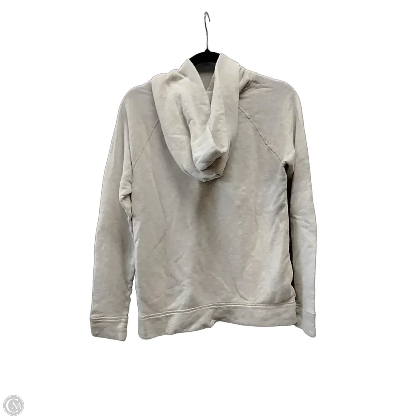 Sweatshirt Hoodie By J. Crew In Beige, Size: S