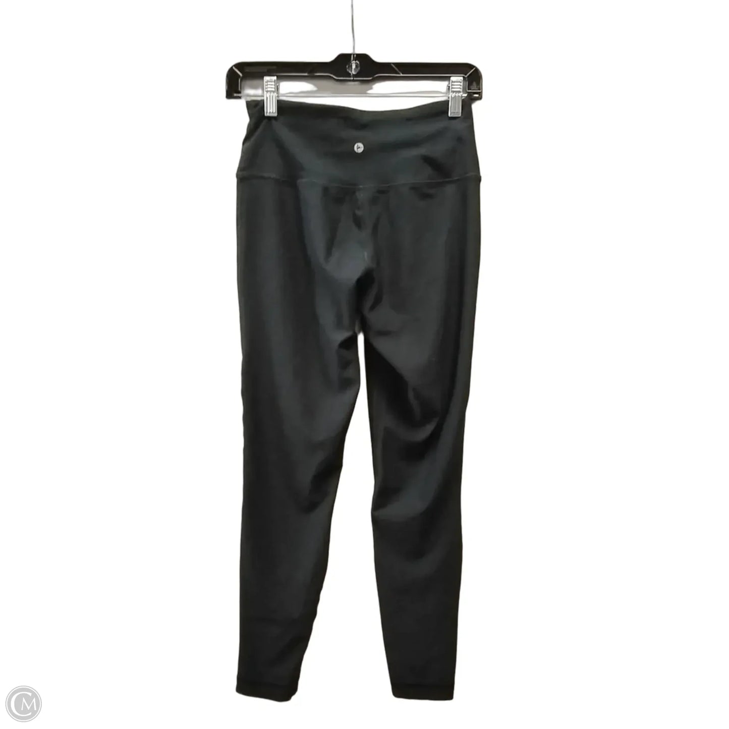 Athletic Leggings By 90 Degrees By Reflex In Black & Purple, Size: S