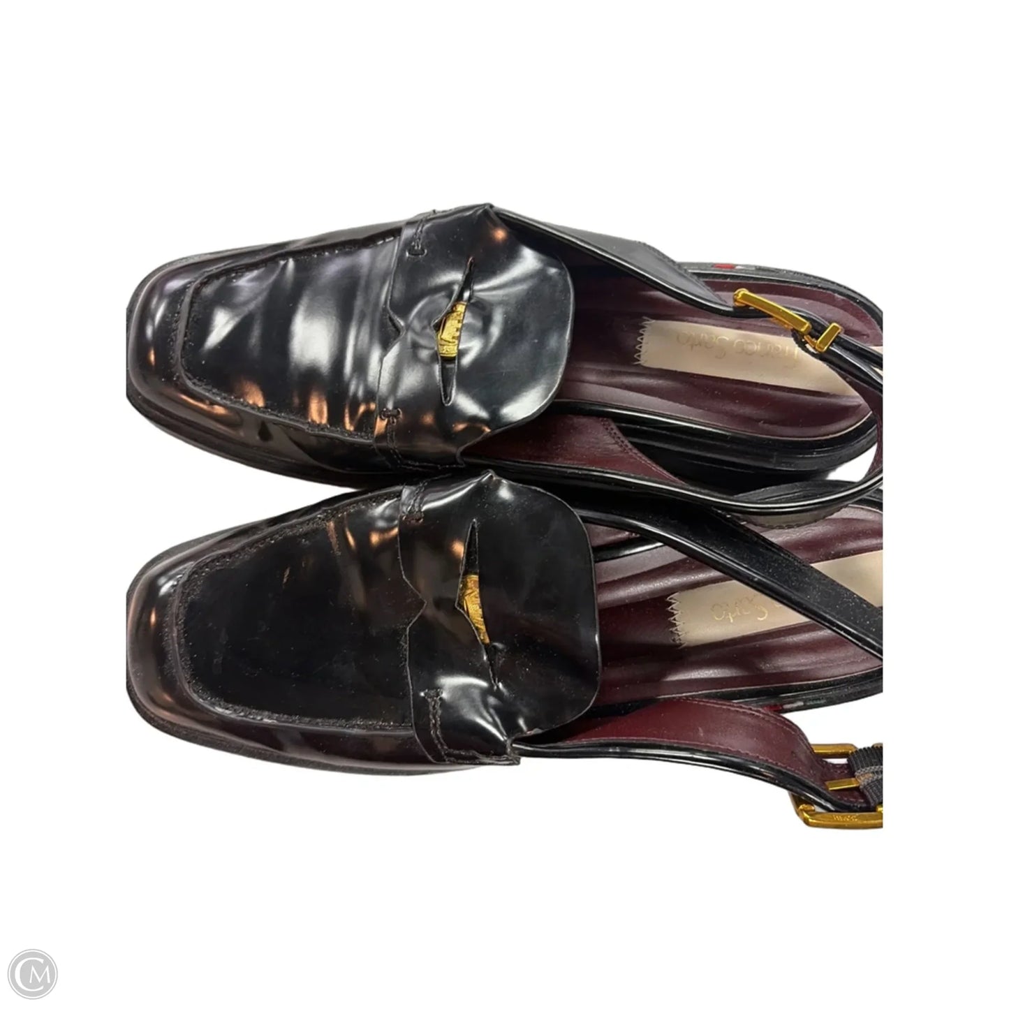 Shoes Flats By Franco Sarto In Black, Size: 9.5