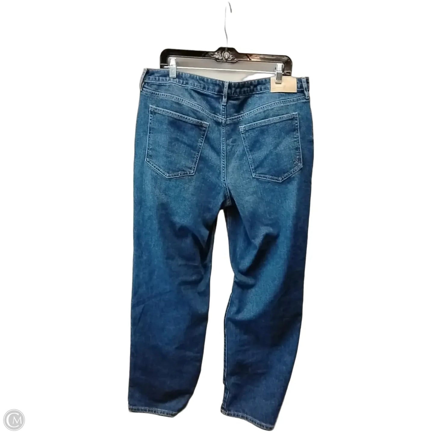 Jeans Straight By Seven 7 In Blue, Size: 12