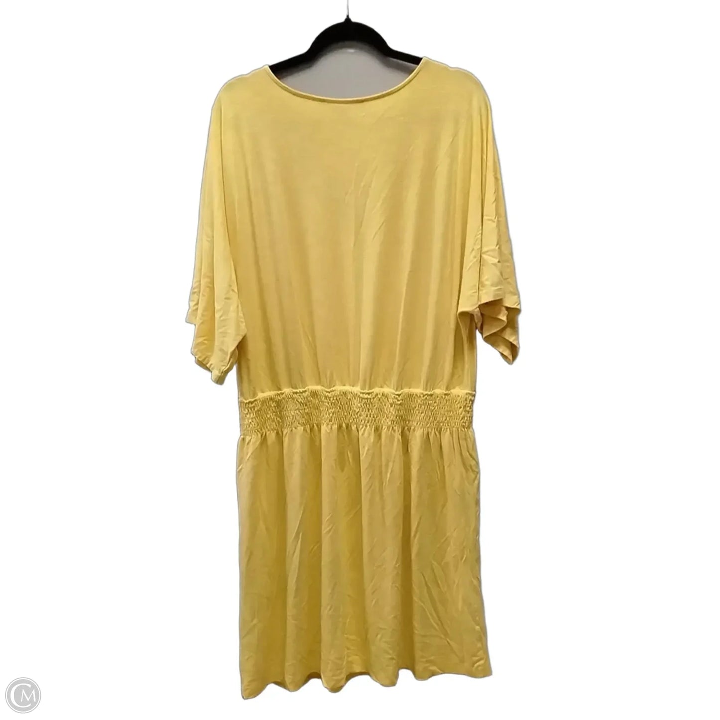 Dress Casual Short By White House Black Market In Yellow, Size: 12