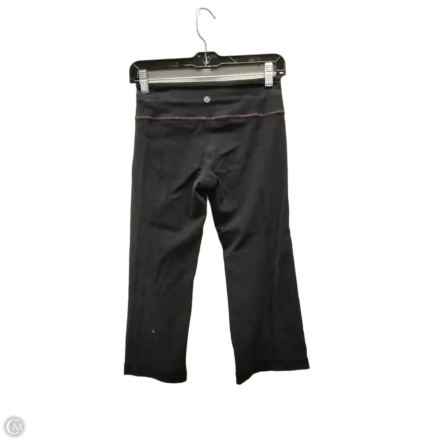 Athletic Capris By Lululemon In Black, Size: 4