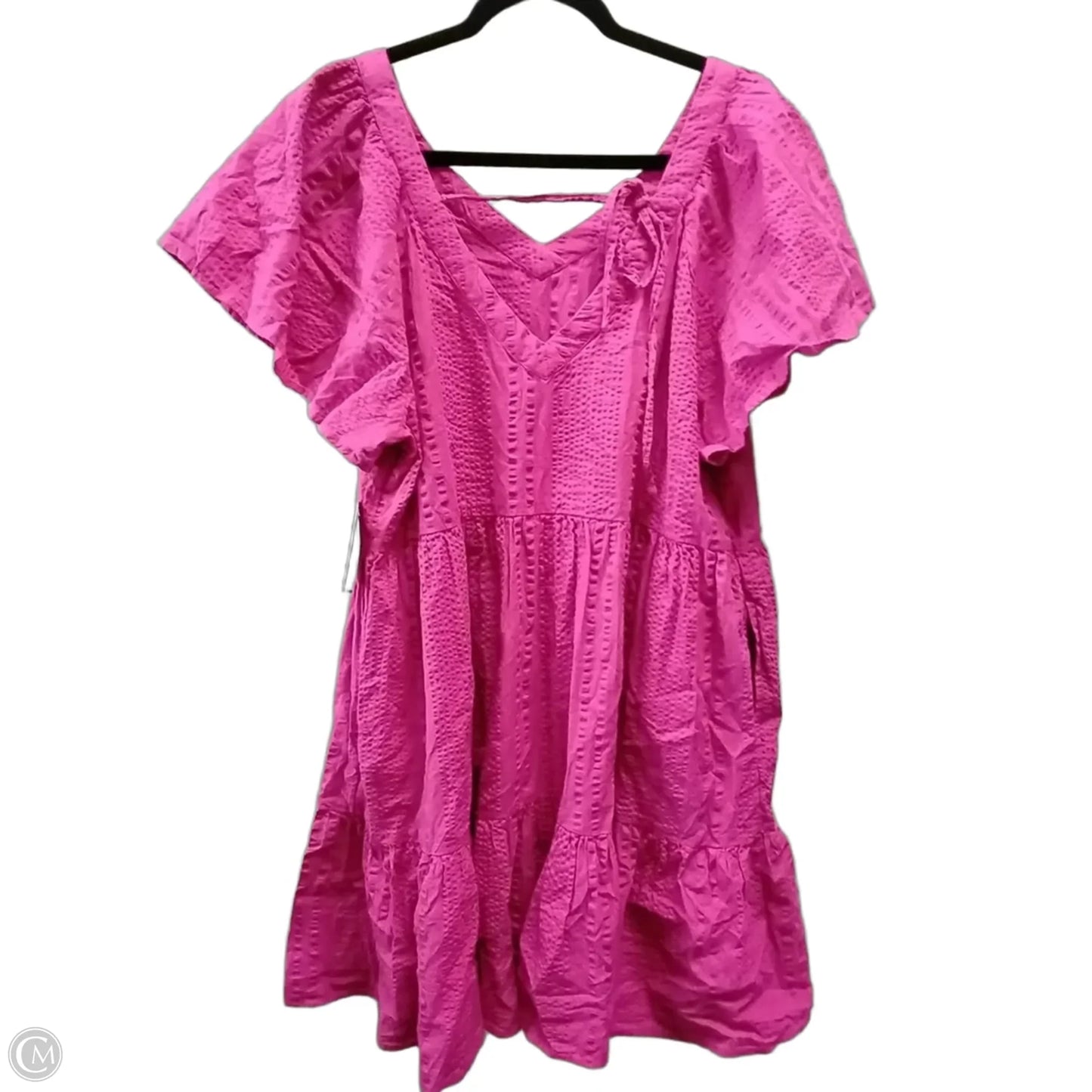 Dress Casual Midi By Sonoma In Pink, Size: 18
