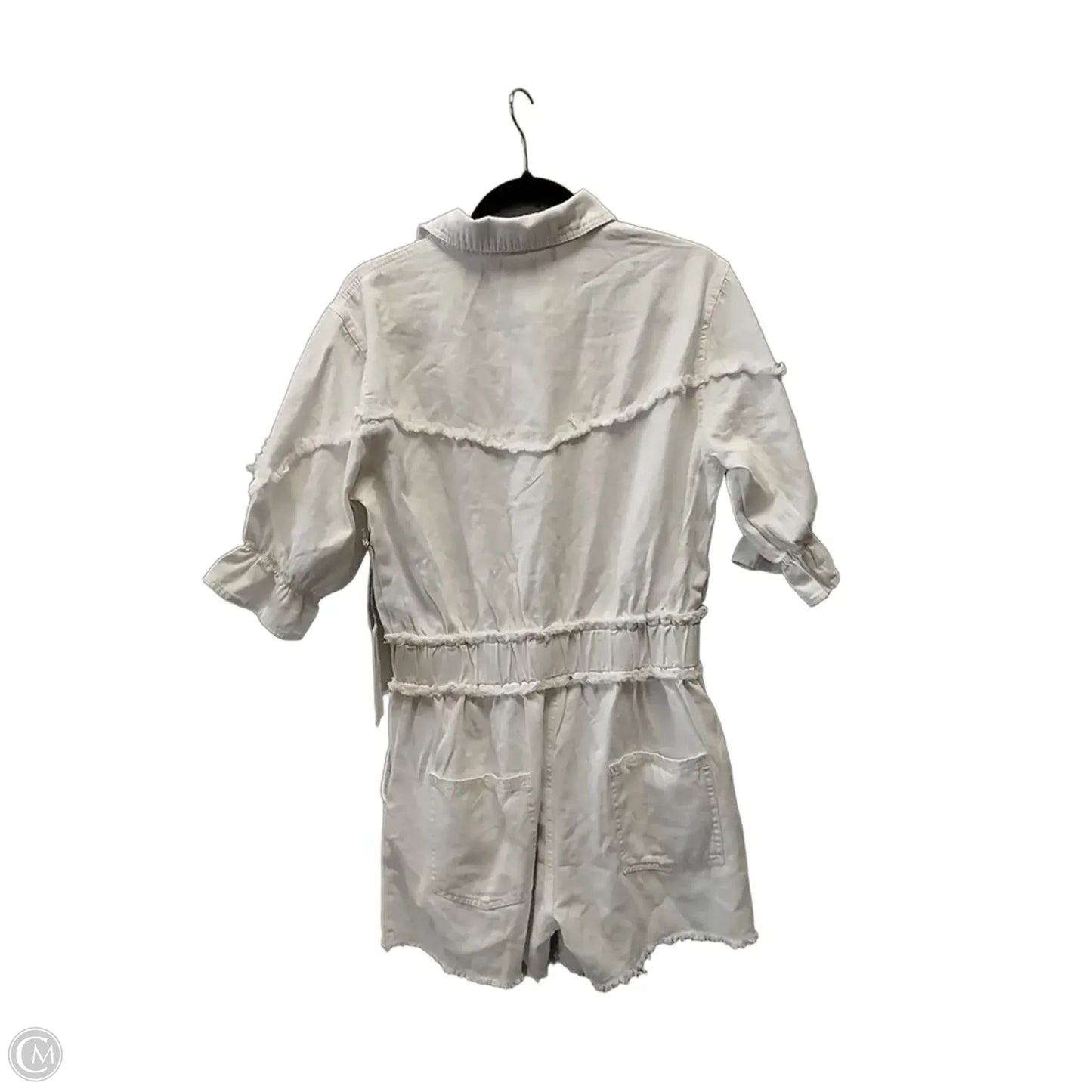 Romper By Cme In White, Size: S