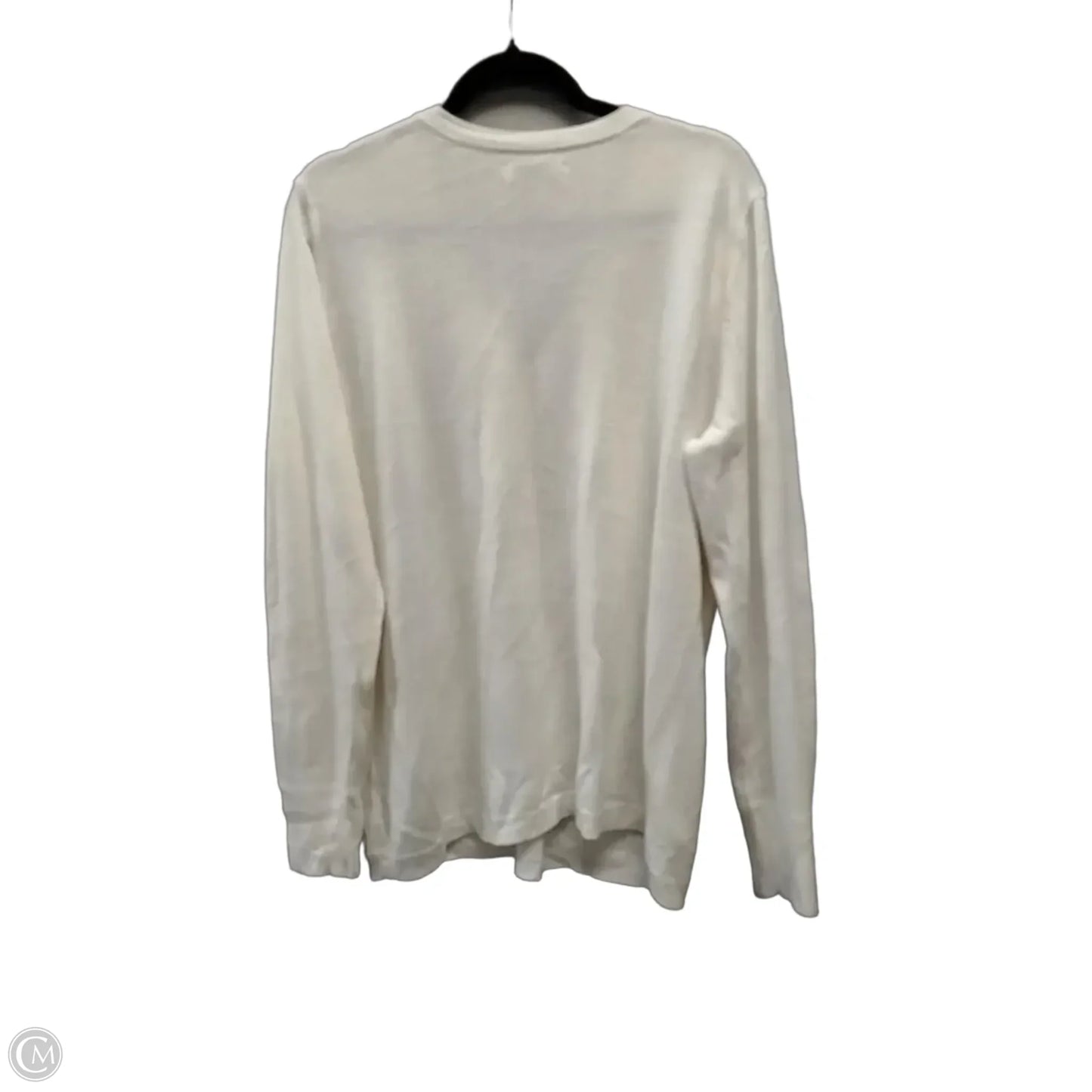 Sweater By Croft And Barrow In Ivory, Size: Xl