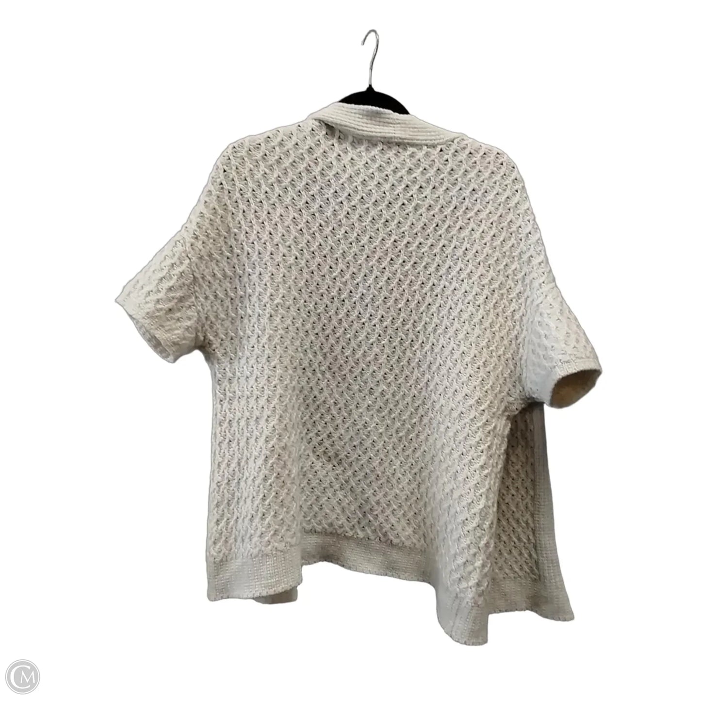 Sweater Cardigan By Coldwater Creek In Beige, Size: L
