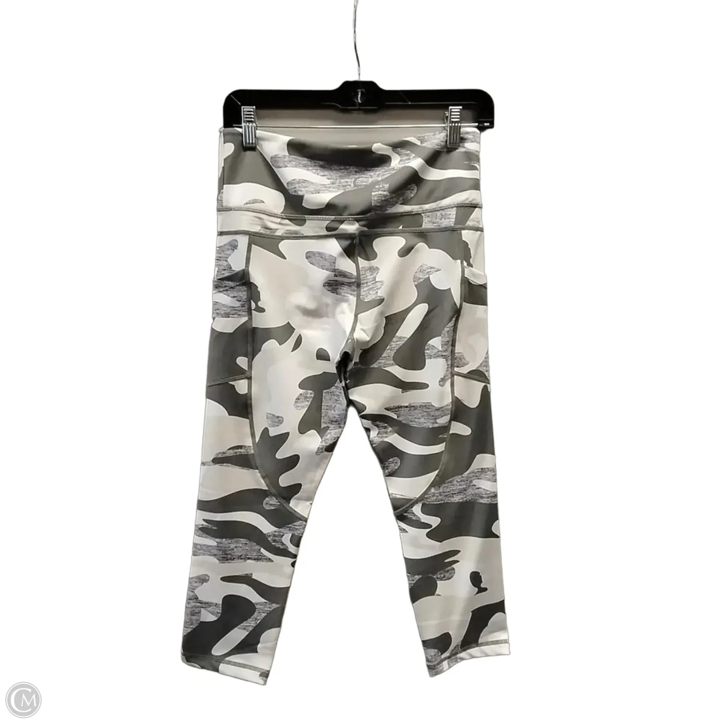 Athletic Leggings By Zyia In Camouflage Print, Size: M