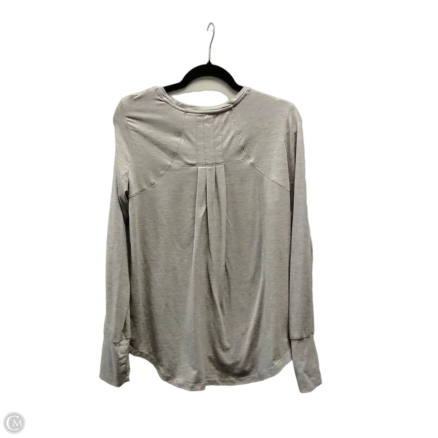 Top Long Sleeve By Beachlunchlounge In Checkered Pattern, Size: M