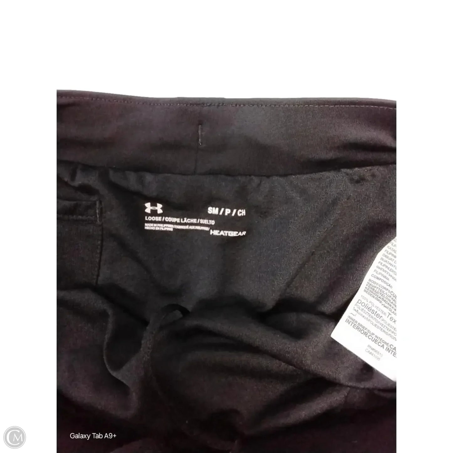 Athletic Shorts By Under Armour In Black, Size: Sp