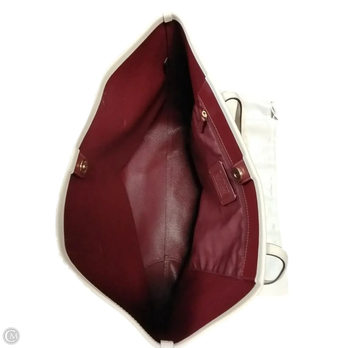 Tote Designer By Coach, Size: Medium