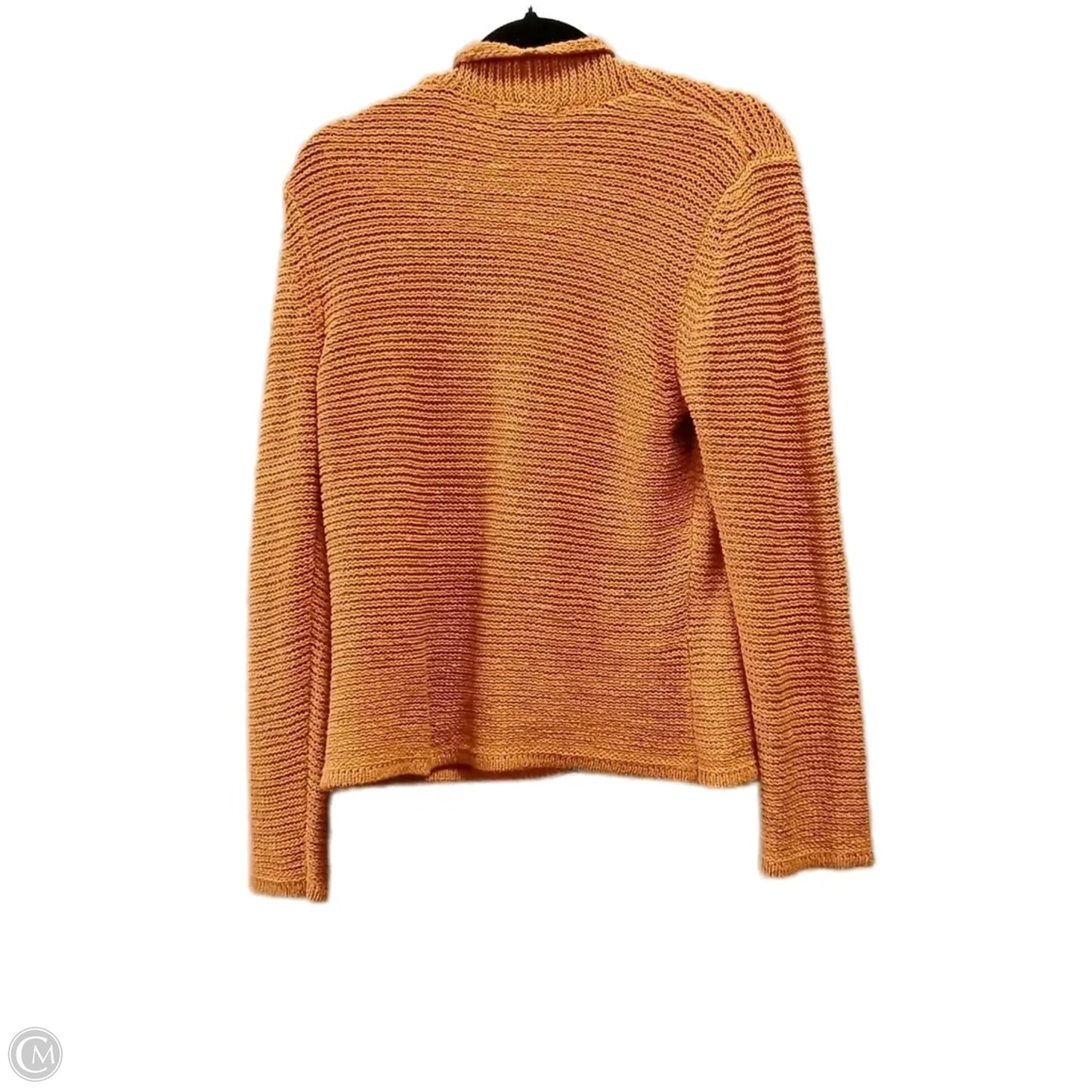 Sweater Cardigan By August Silk In Orange, Size: L