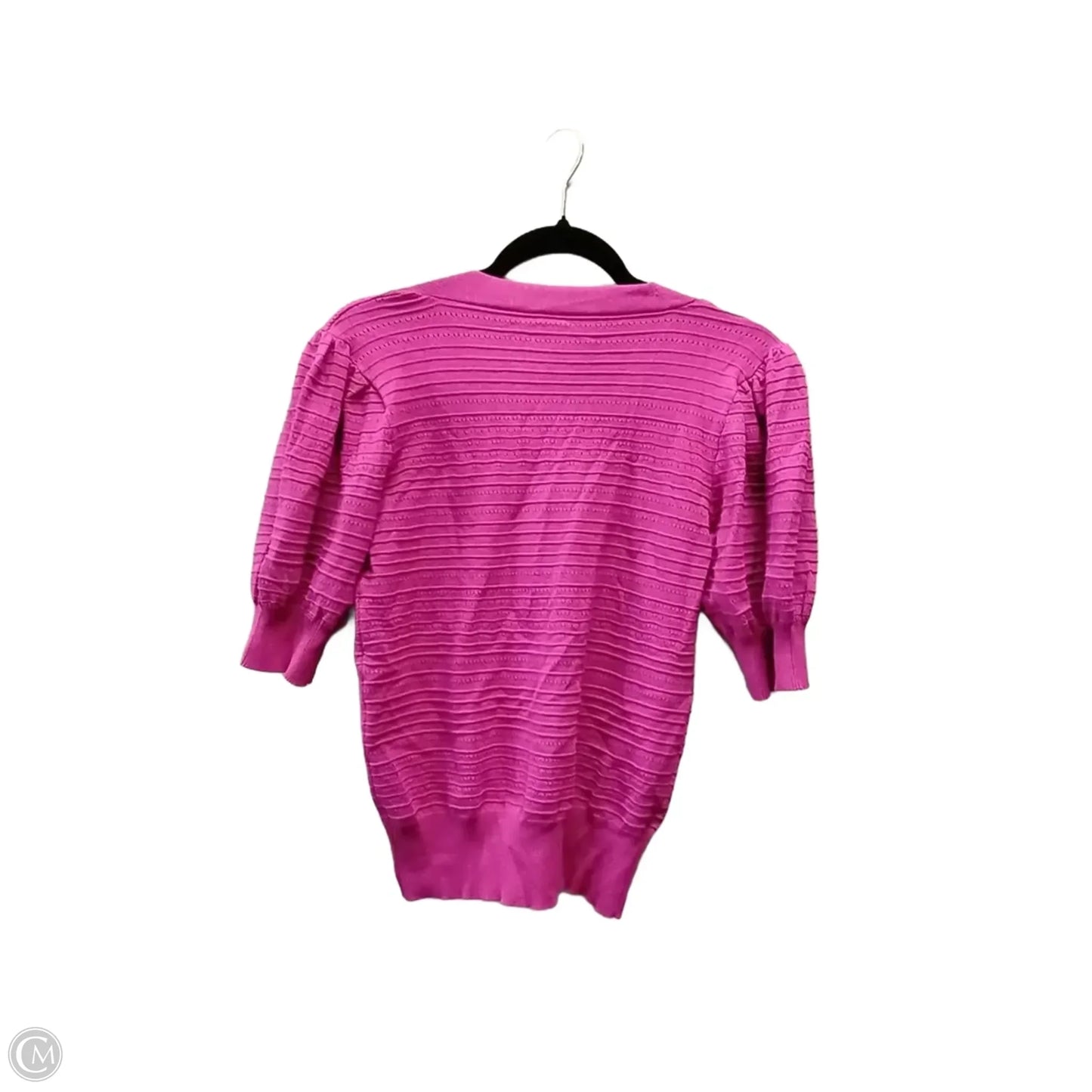 Sweater Short Sleeve By Time And Tru In Pink, Size: 2