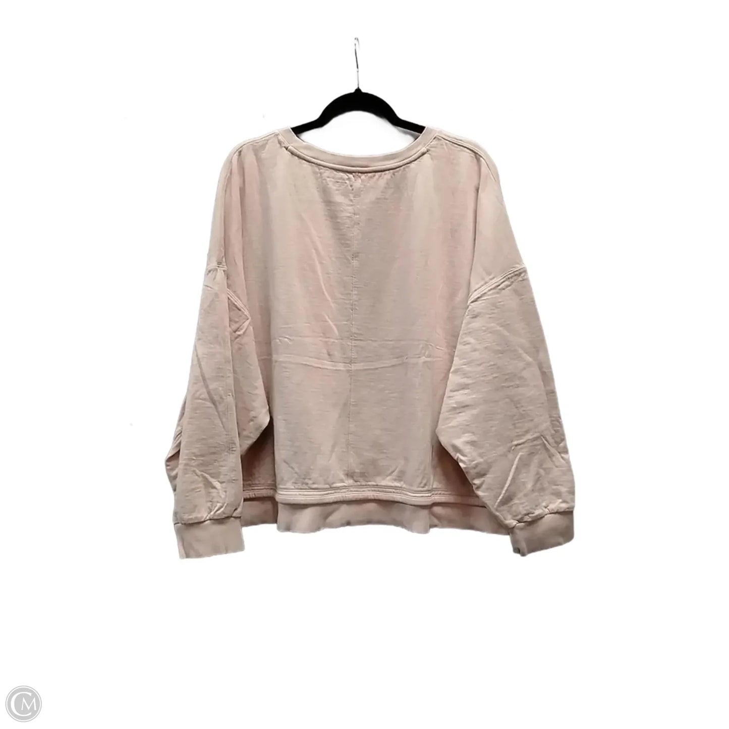 Sweatshirt Crewneck By Athleta In Pink, Size: 2x