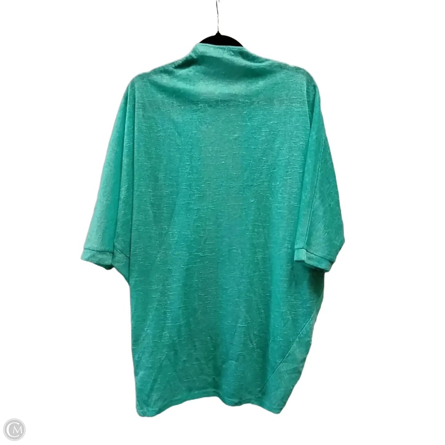 Sweater Short Sleeve By Clothes Mentor In Green, Size: M