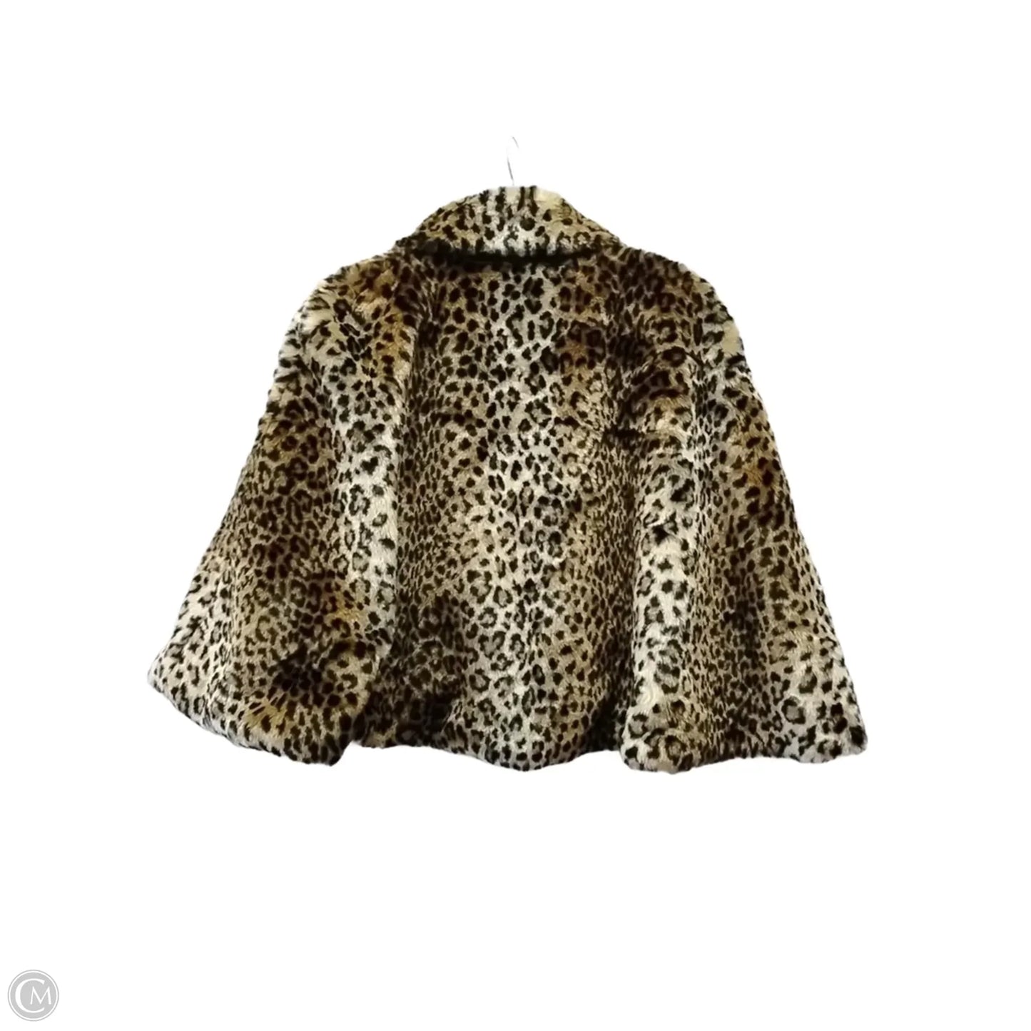 Vest Faux Fur & Sherpa By East 5th In Leopard Print, Size: L