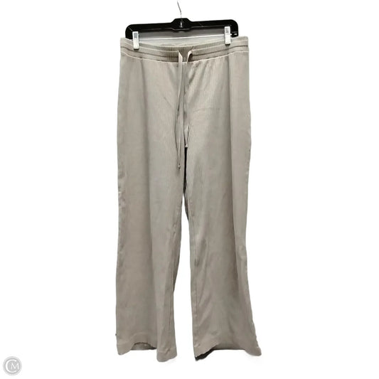 Pants Linen By H&m In Brown, Size: L