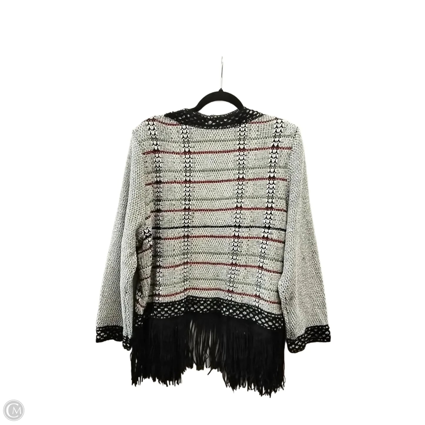 Sweater Cardigan By Cj Banks In Multi-colored, Size: 1x