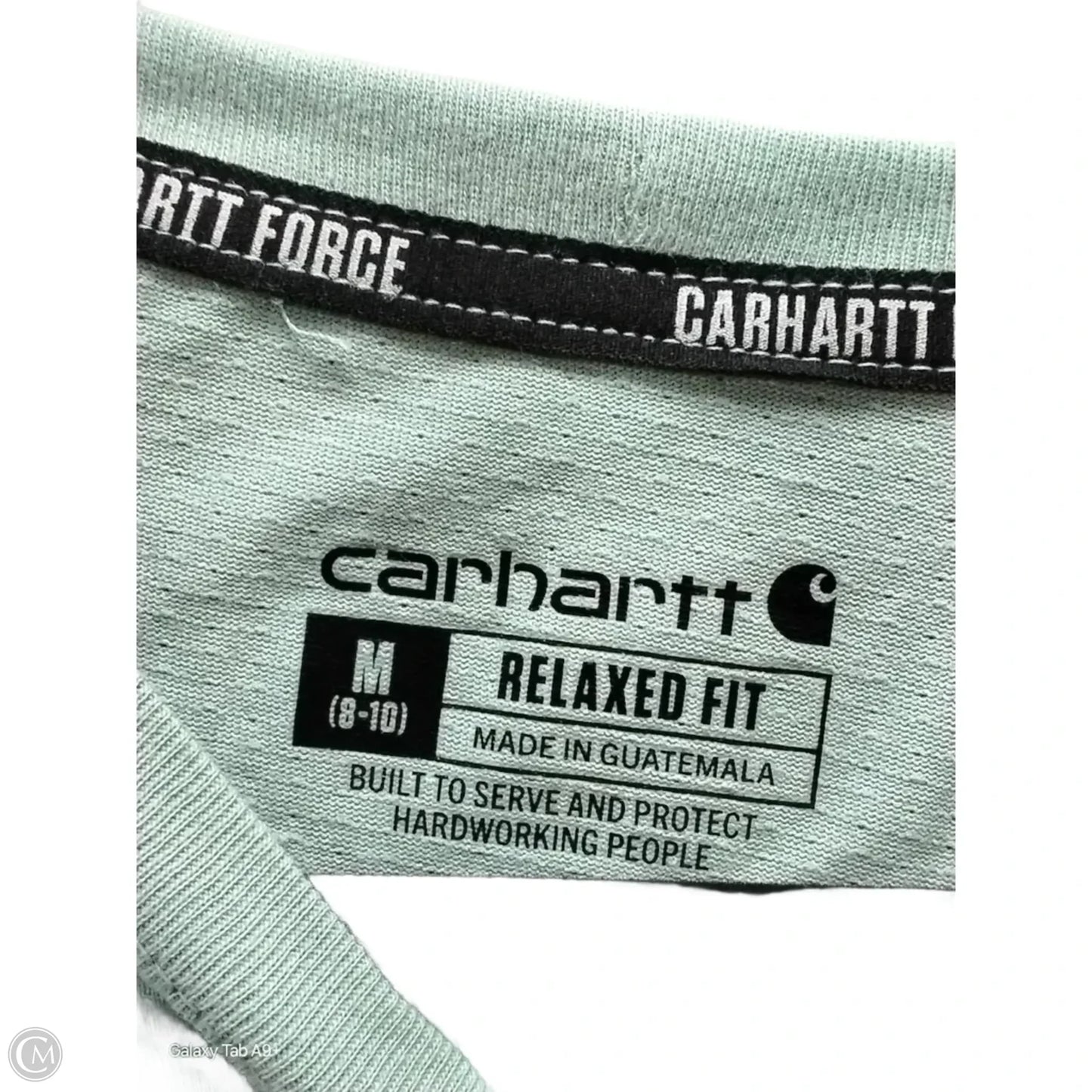 Top Short Sleeve By Carhartt, Size: M