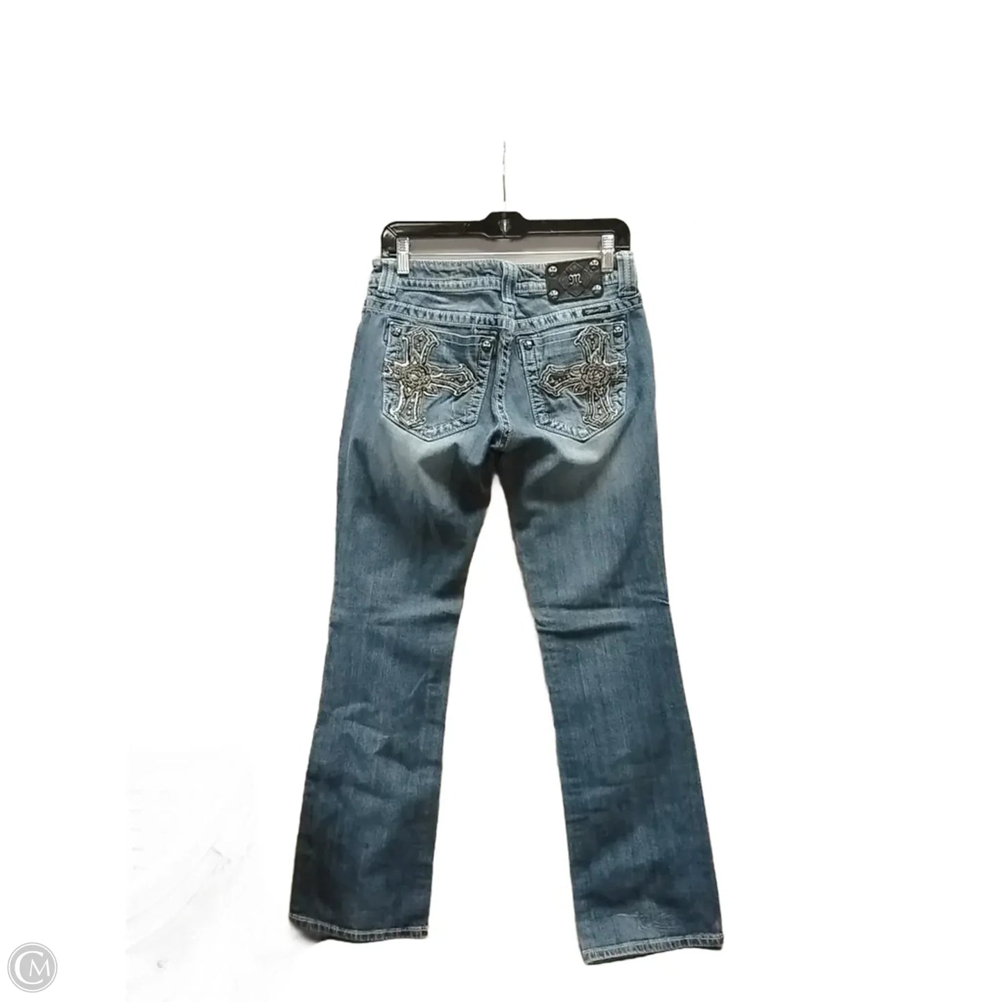 Jeans Boot Cut By Miss Me In Blue, Size: 8