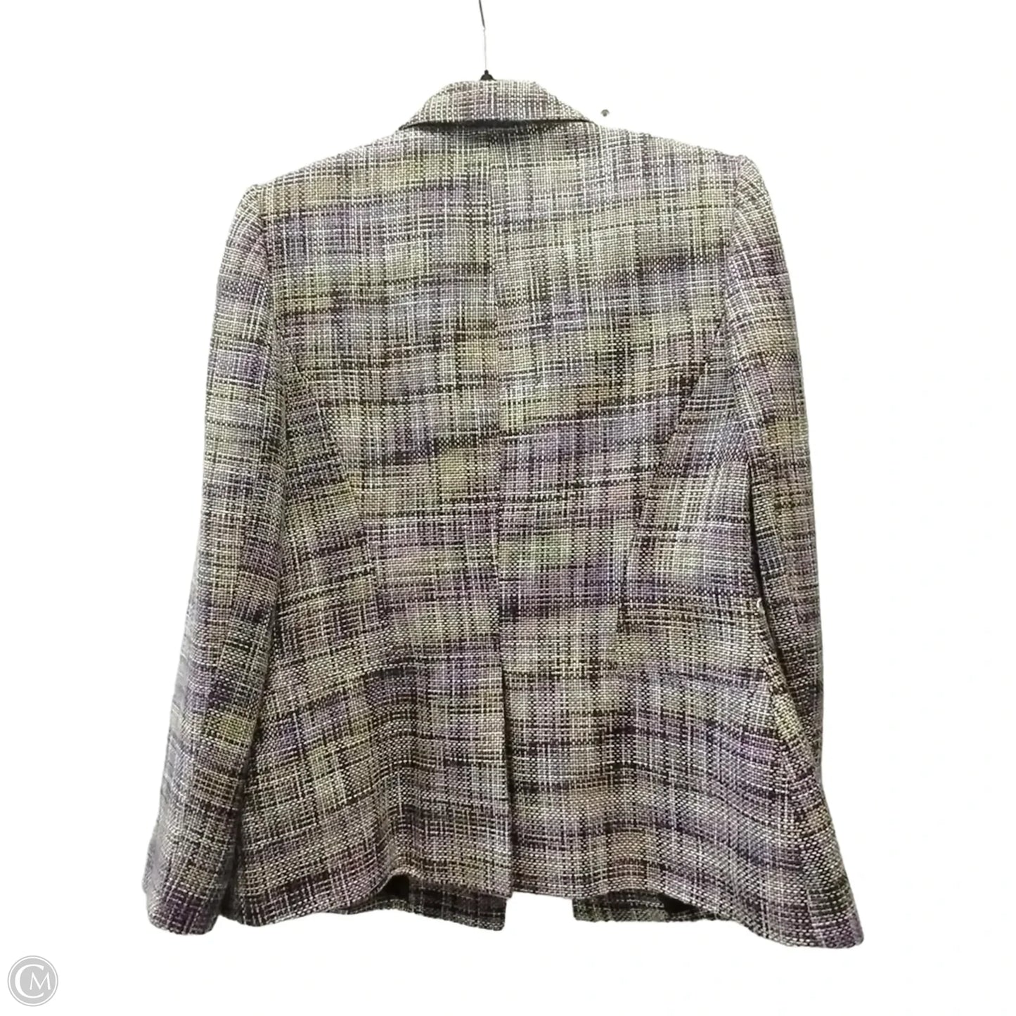 Blazer By Sag Harbor In Checkered Pattern, Size: 10