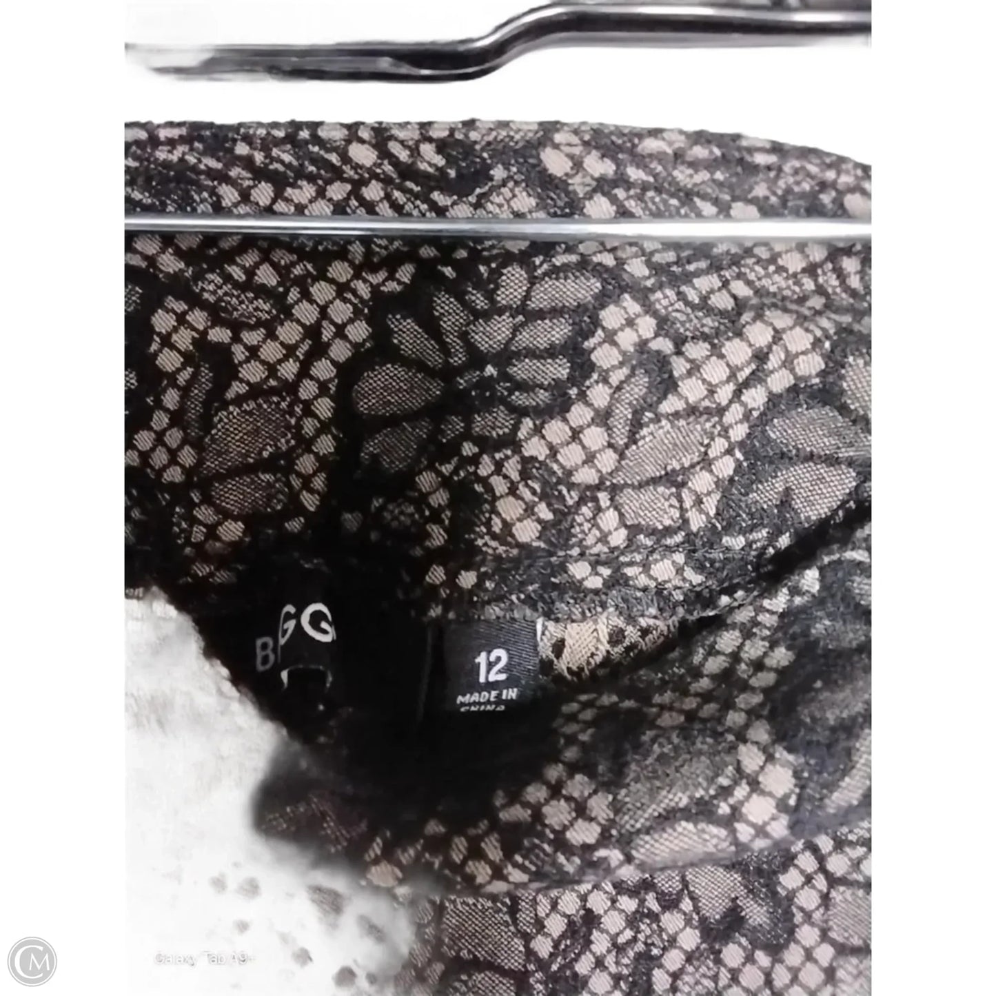 Pants Leggings By Briggs In Black, Size: 12