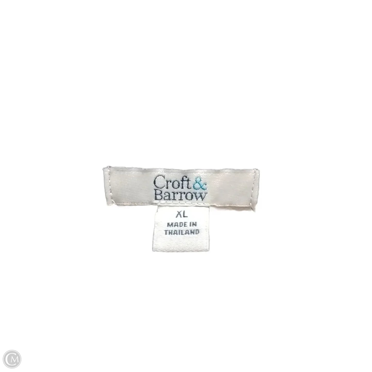 Sweater By Croft And Barrow In Striped Pattern, Size: Xl