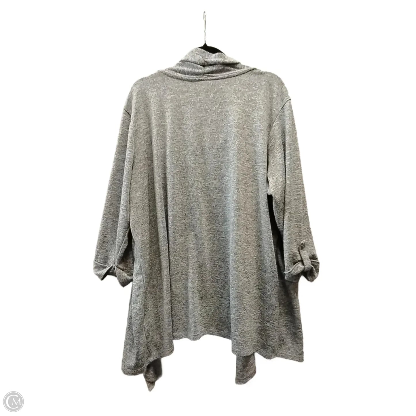 Top Long Sleeve By White Stag In Black & Grey, Size: 4x
