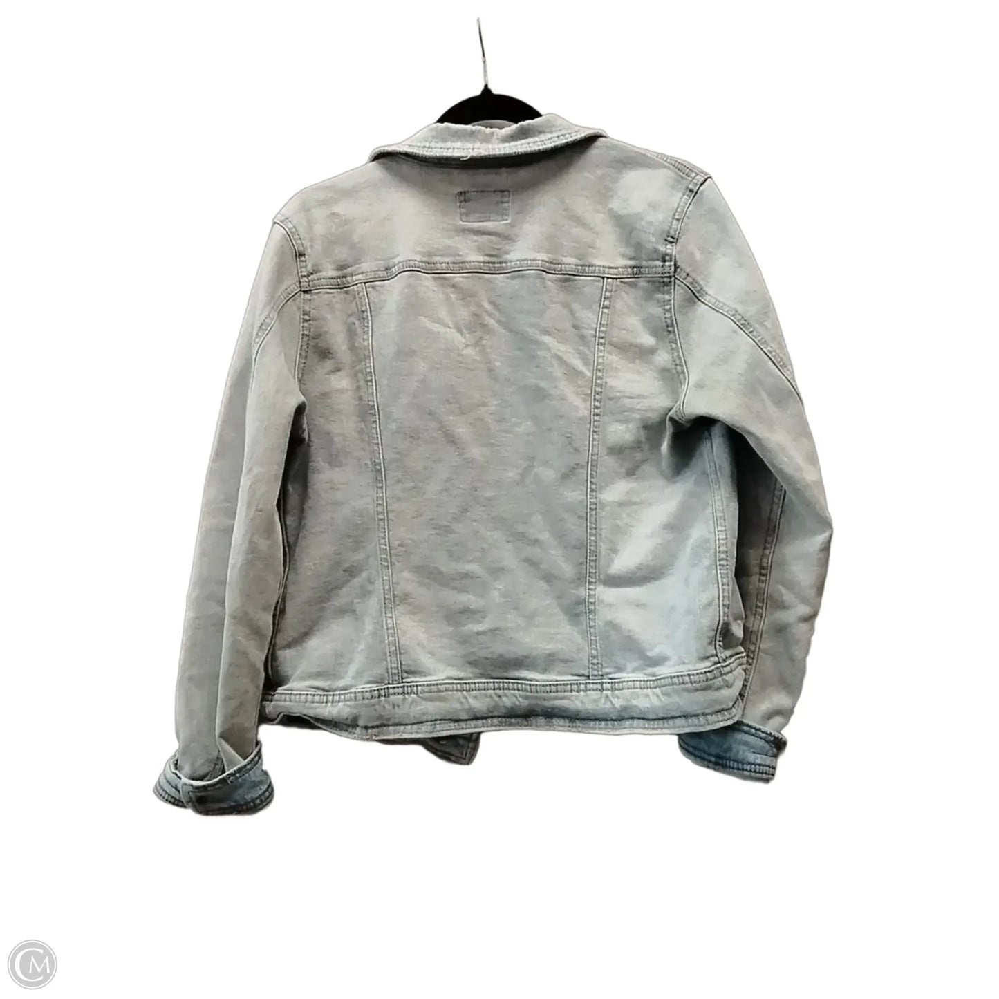 Jacket Denim By Universal Thread In Blue Denim, Size: M