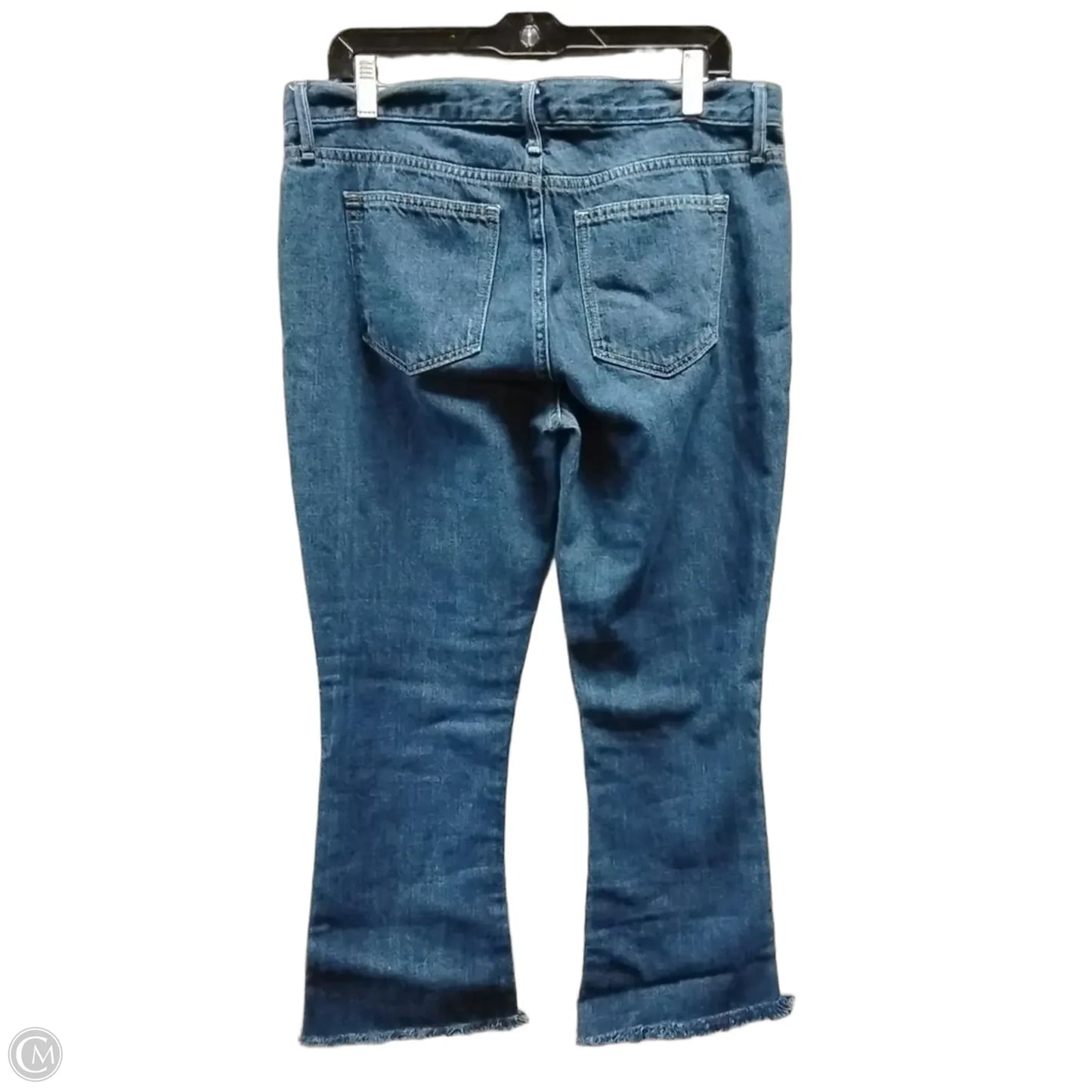 Jeans Flared By Gap In Blue Denim, Size: 10