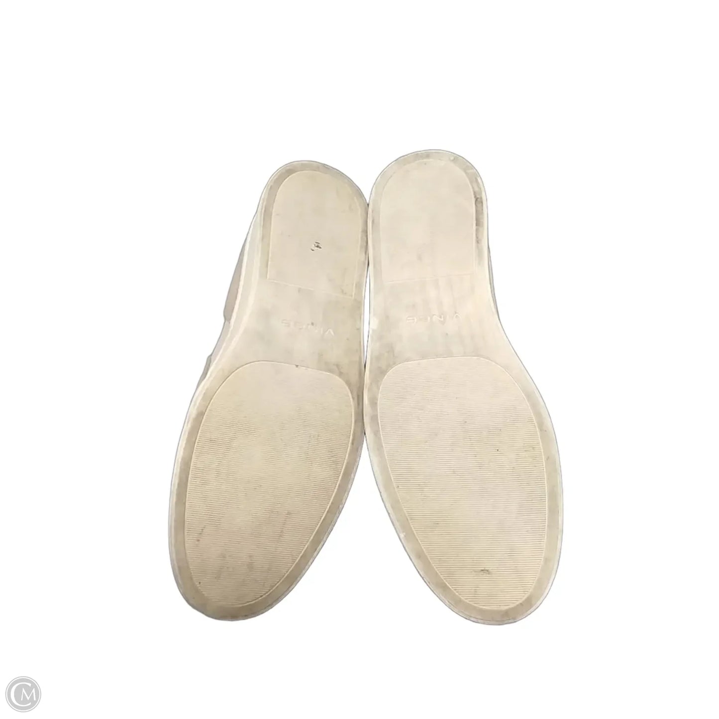 Shoes Flats By Vince In Beige, Size: 9