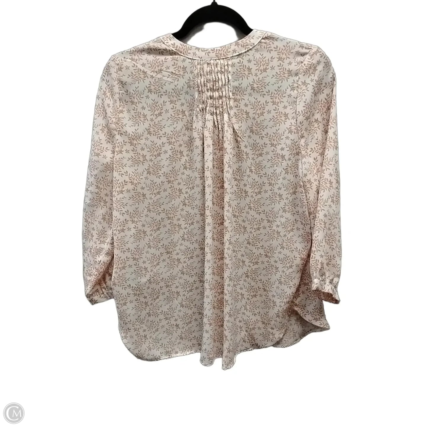 Blouse Long Sleeve By Jachs Girlfirend In White, Size: S