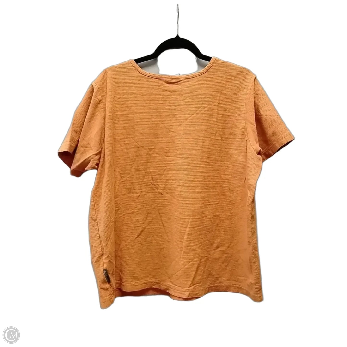 Top Short Sleeve By Columbia In Orange, Size: Xl