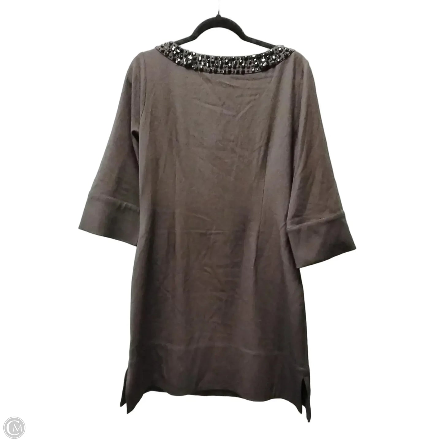 Dress Casual Short By Bcbgmaxazria In Brown, Size: L