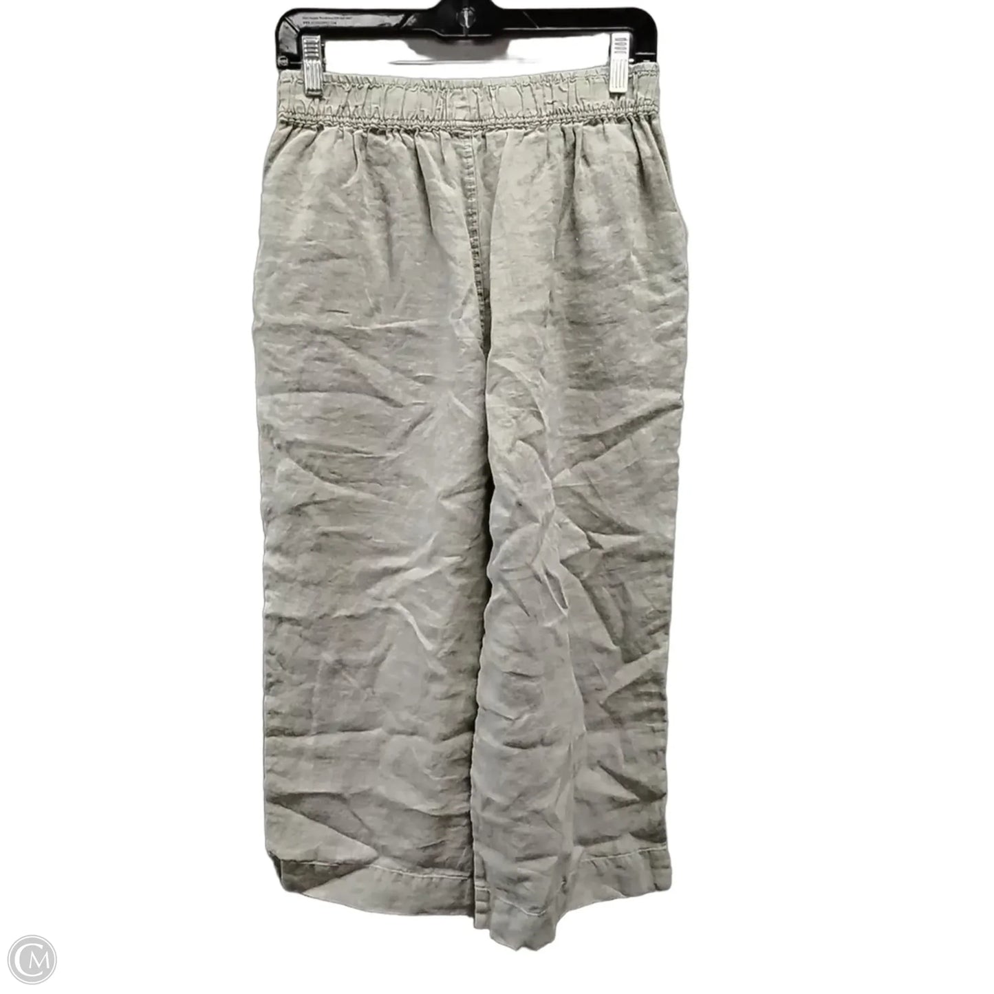 Pants Linen By Tahari In Green, Size: M