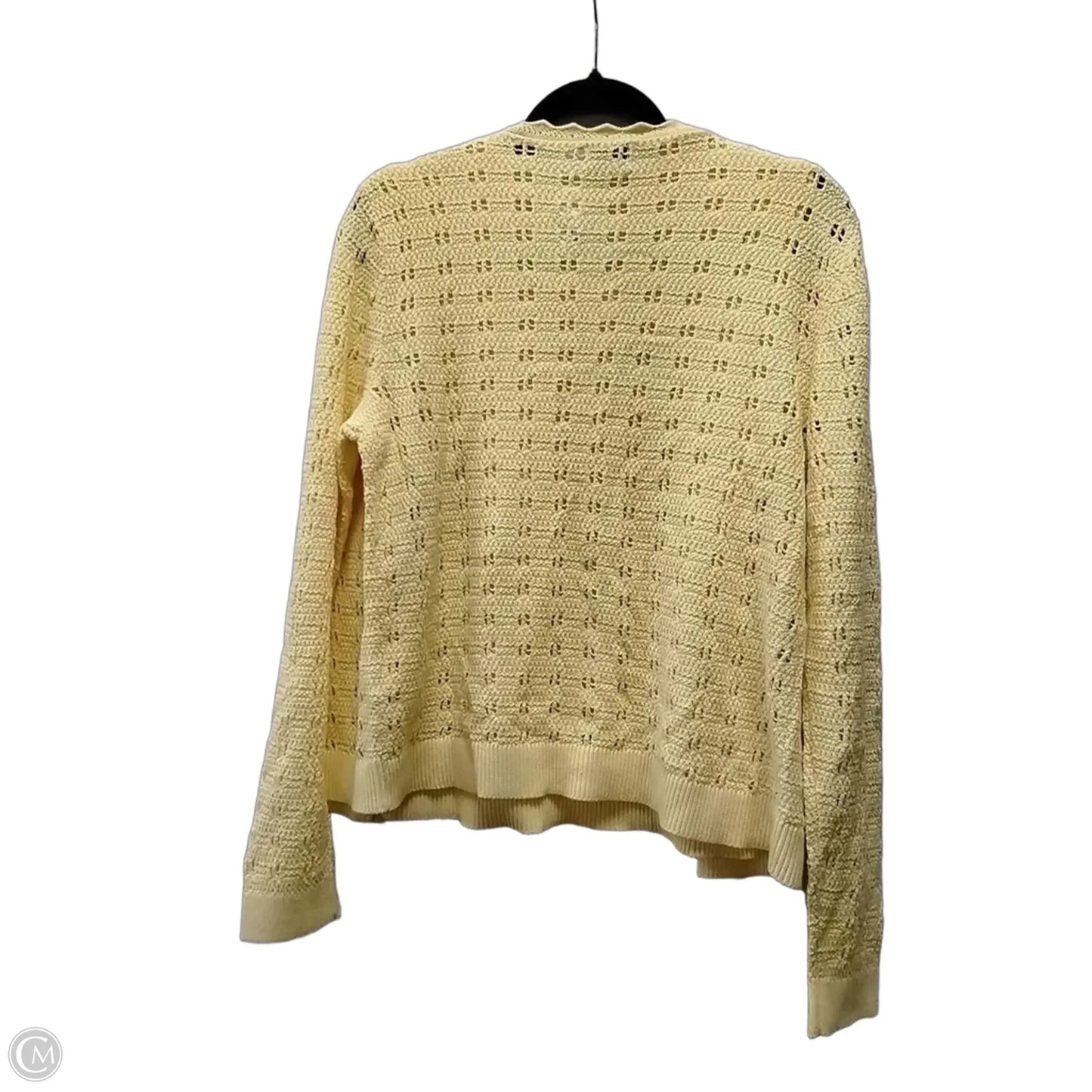 Cardigan By J. Crew In Yellow, Size: L