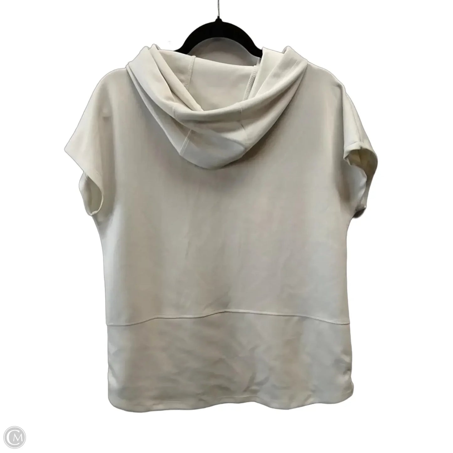 Sweatshirt Hoodie By Elie Tahari In White, Size: S