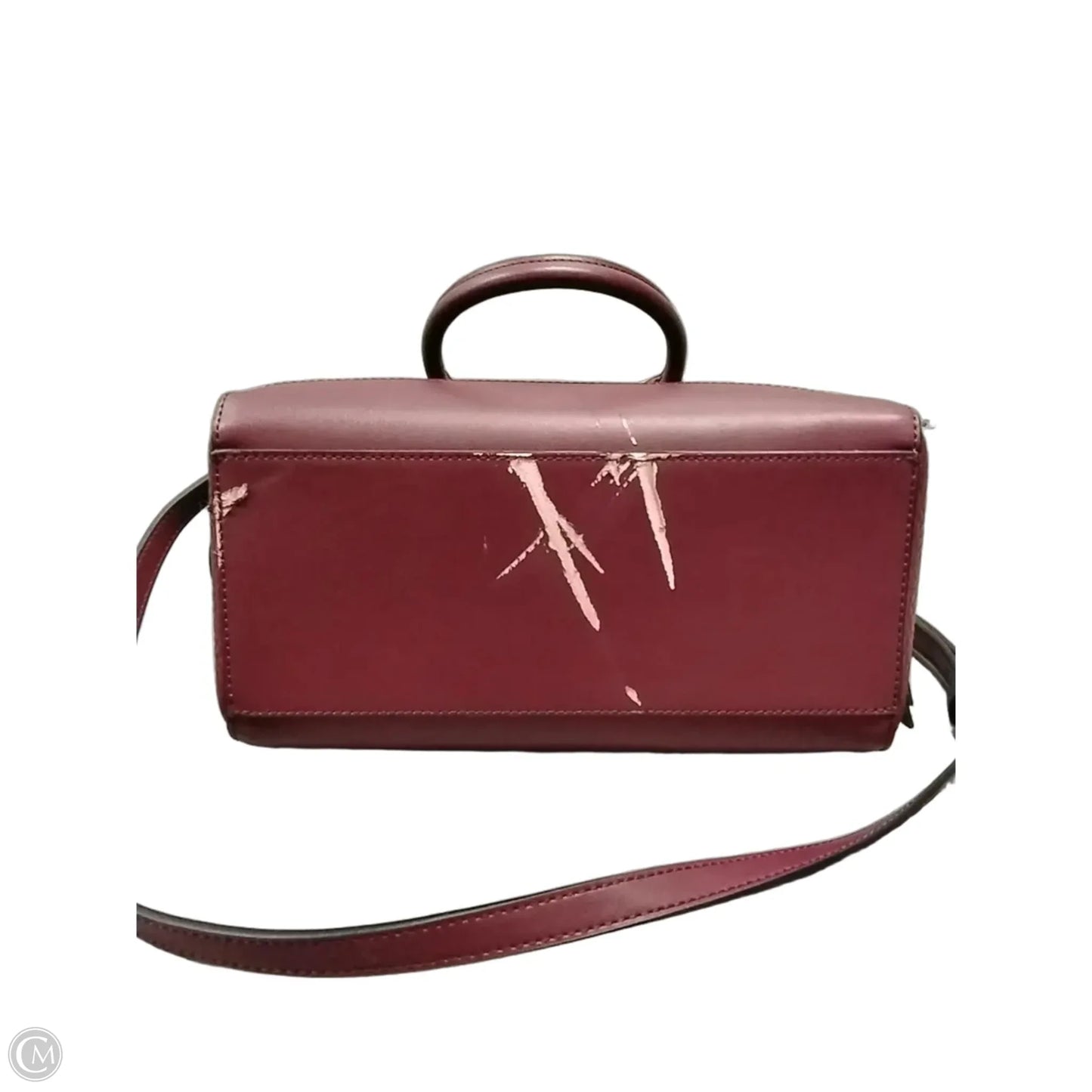 Crossbody Leather By Calvin Klein, Size: Small