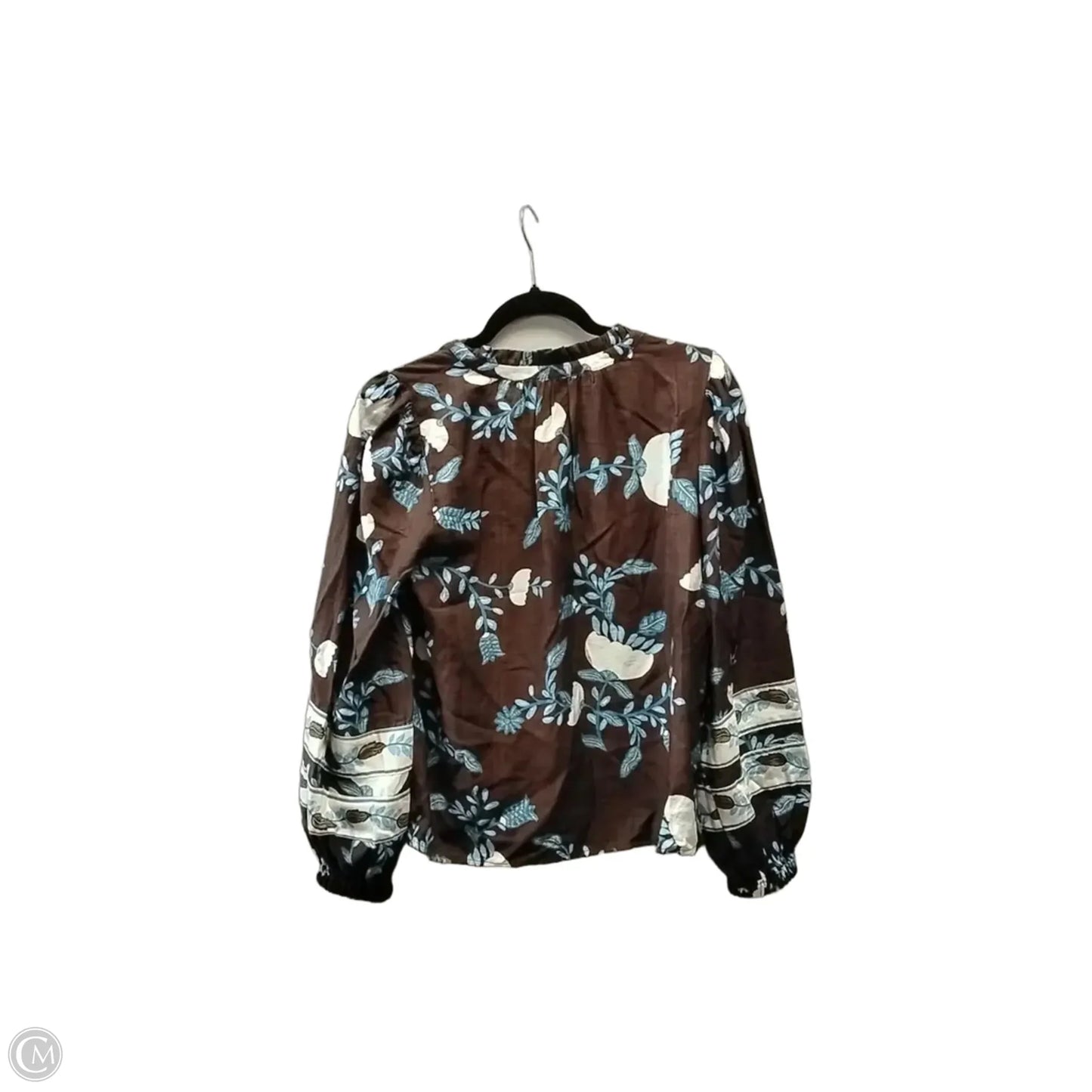 Top Long Sleeve By Loft In Brown, Size: Sp