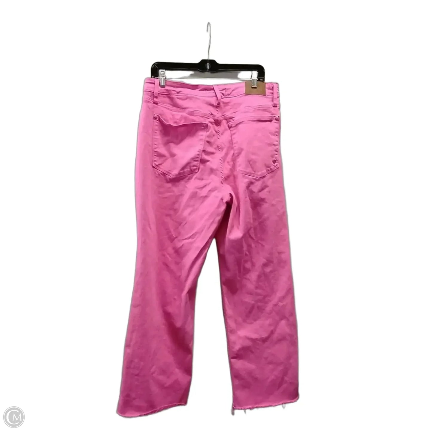 Jeans Wide Leg By Judy Blue In Pink, Size: 18