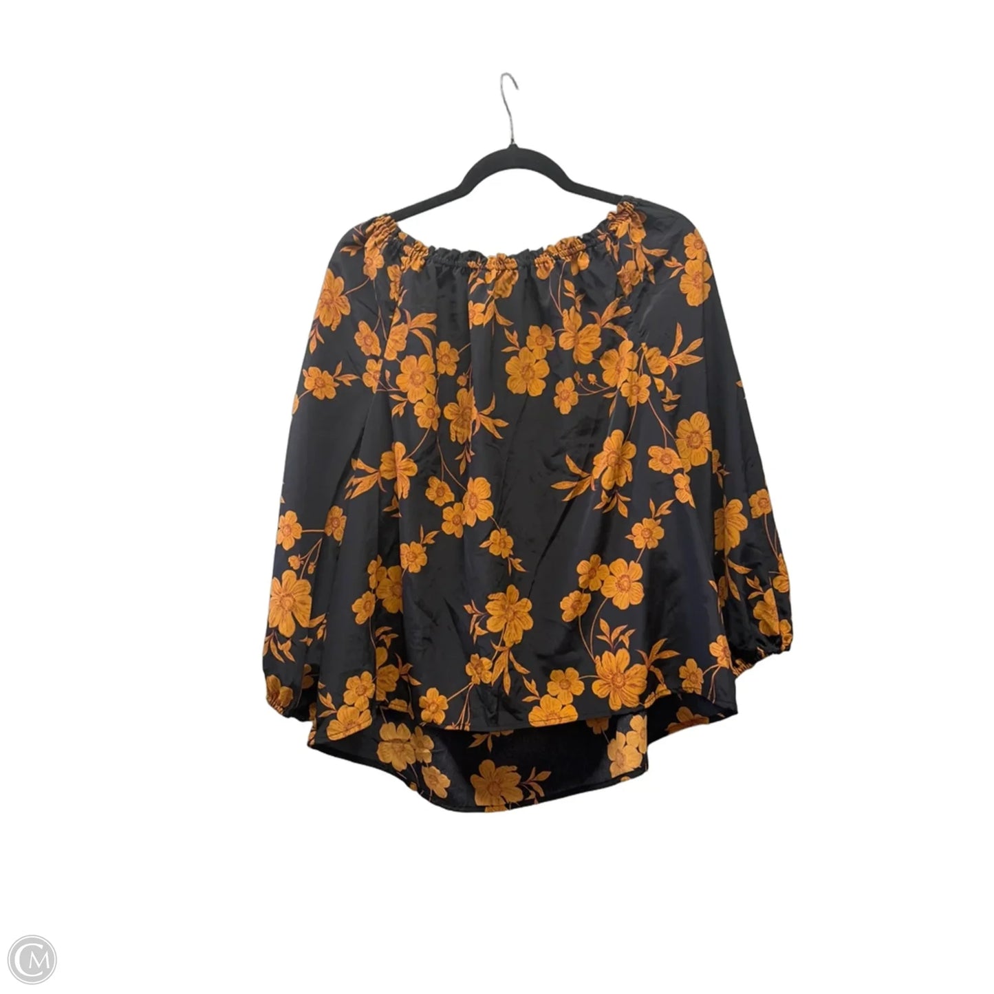 Blouse Long Sleeve By Sanctuary In Floral Print, Size: Xxl