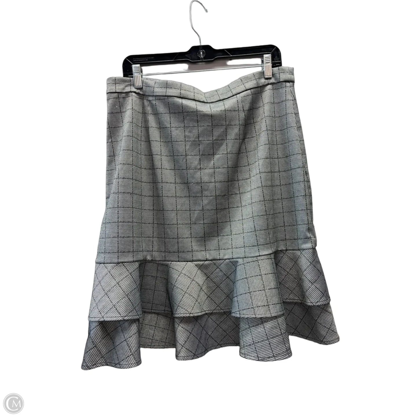 Skirt Mini & Short By Banana Republic In Plaid Pattern, Size: 14