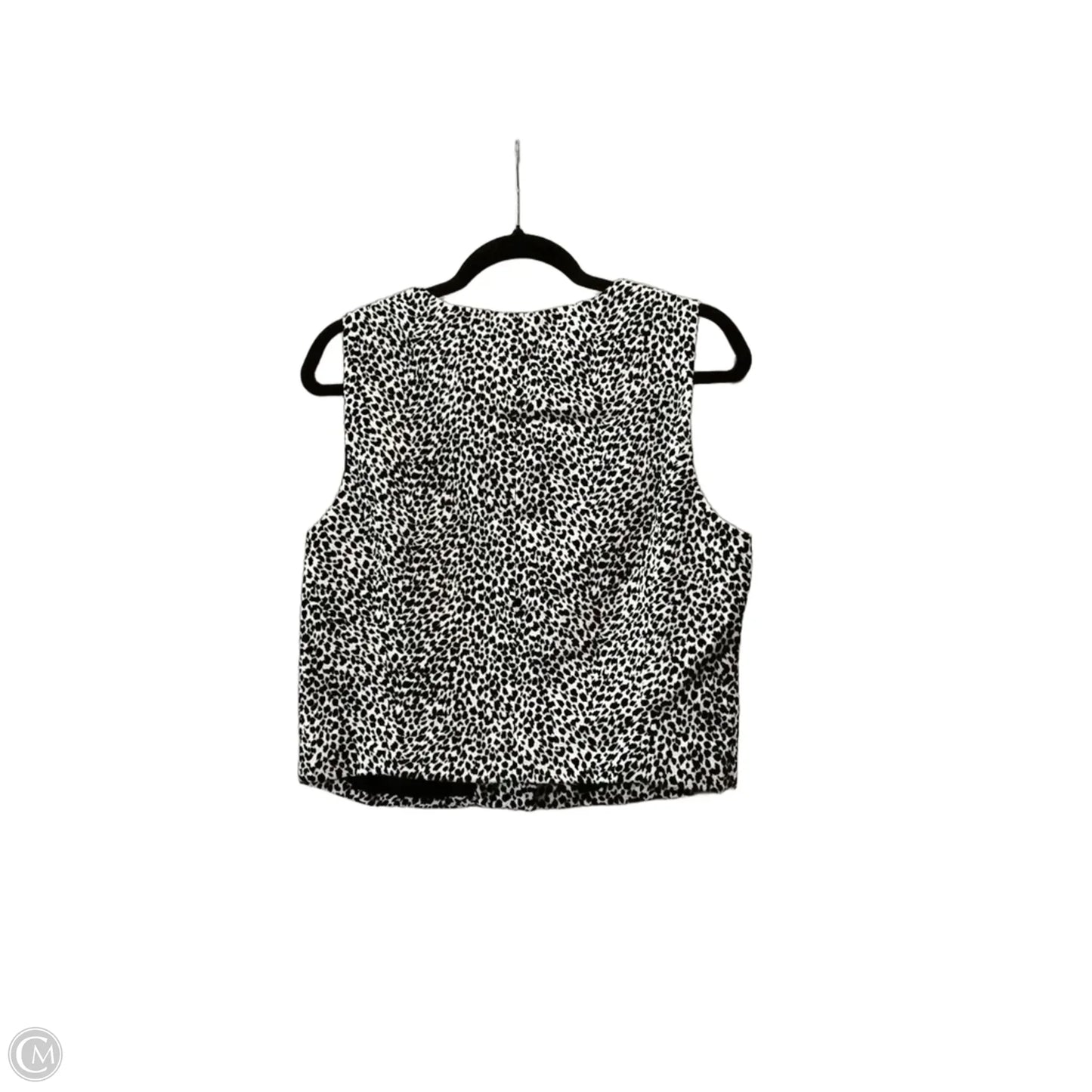 Vest Other By Express In Animal Print, Size: L
