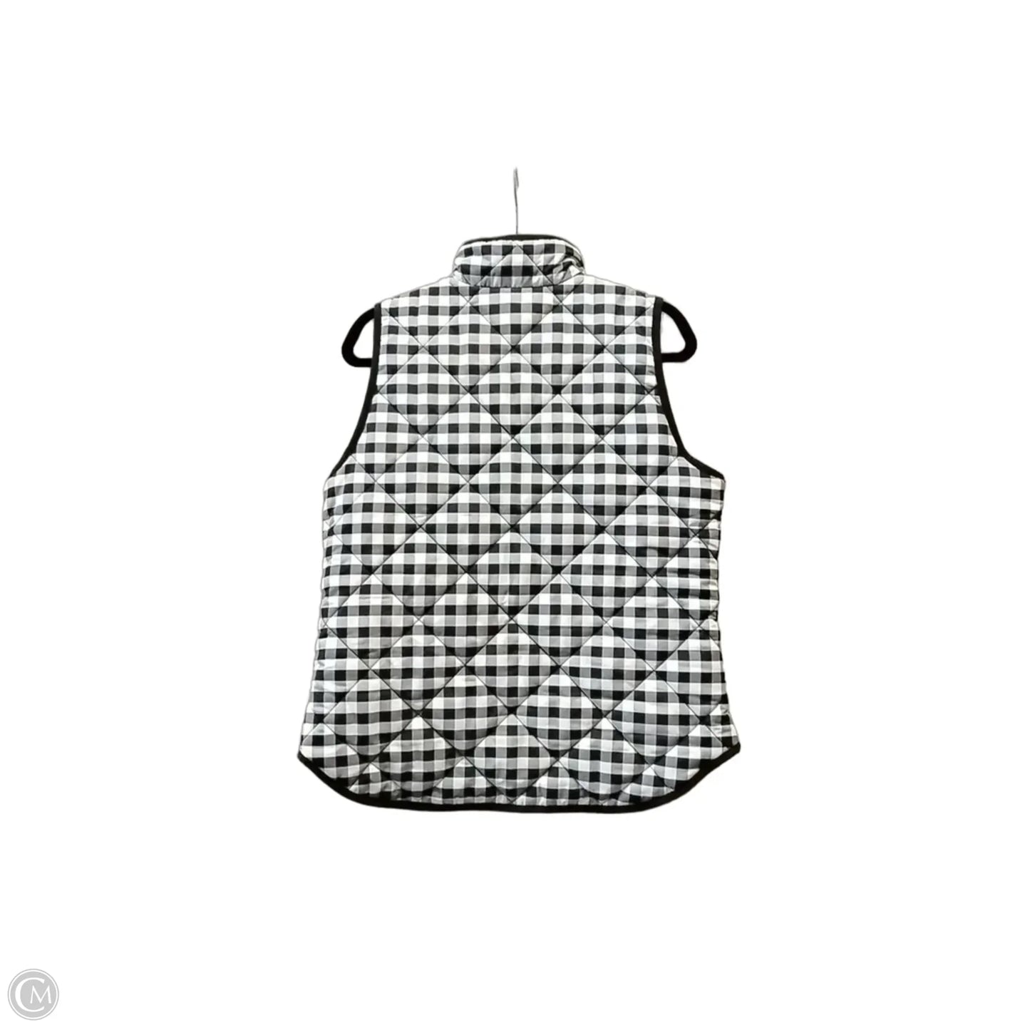 Vest Puffer & Quilted By Clothes Mentor In Plaid Pattern, Size: M