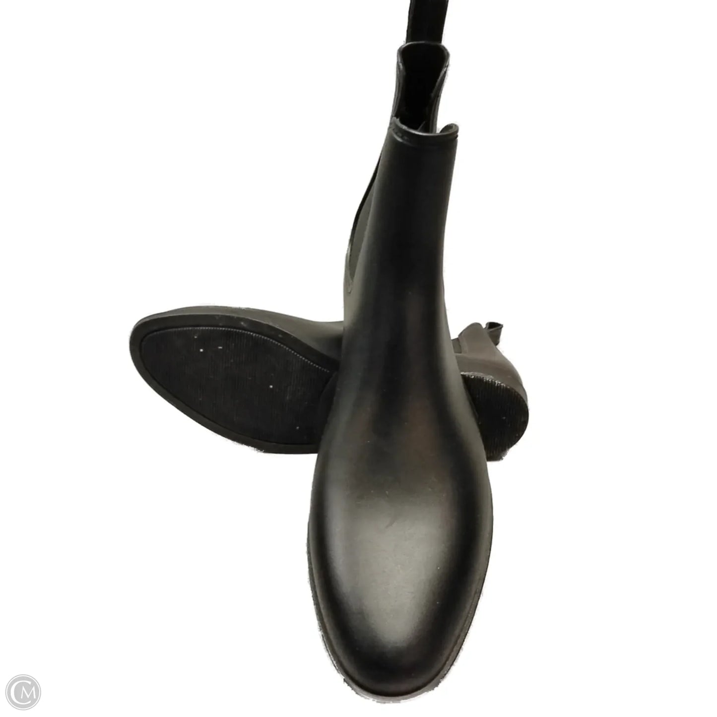 Boots Ankle Flats By Clothes Mentor In Black, Size: 11