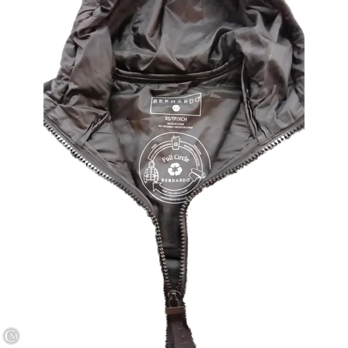 Vest Puffer & Quilted By Bernardo In Black, Size: Xs