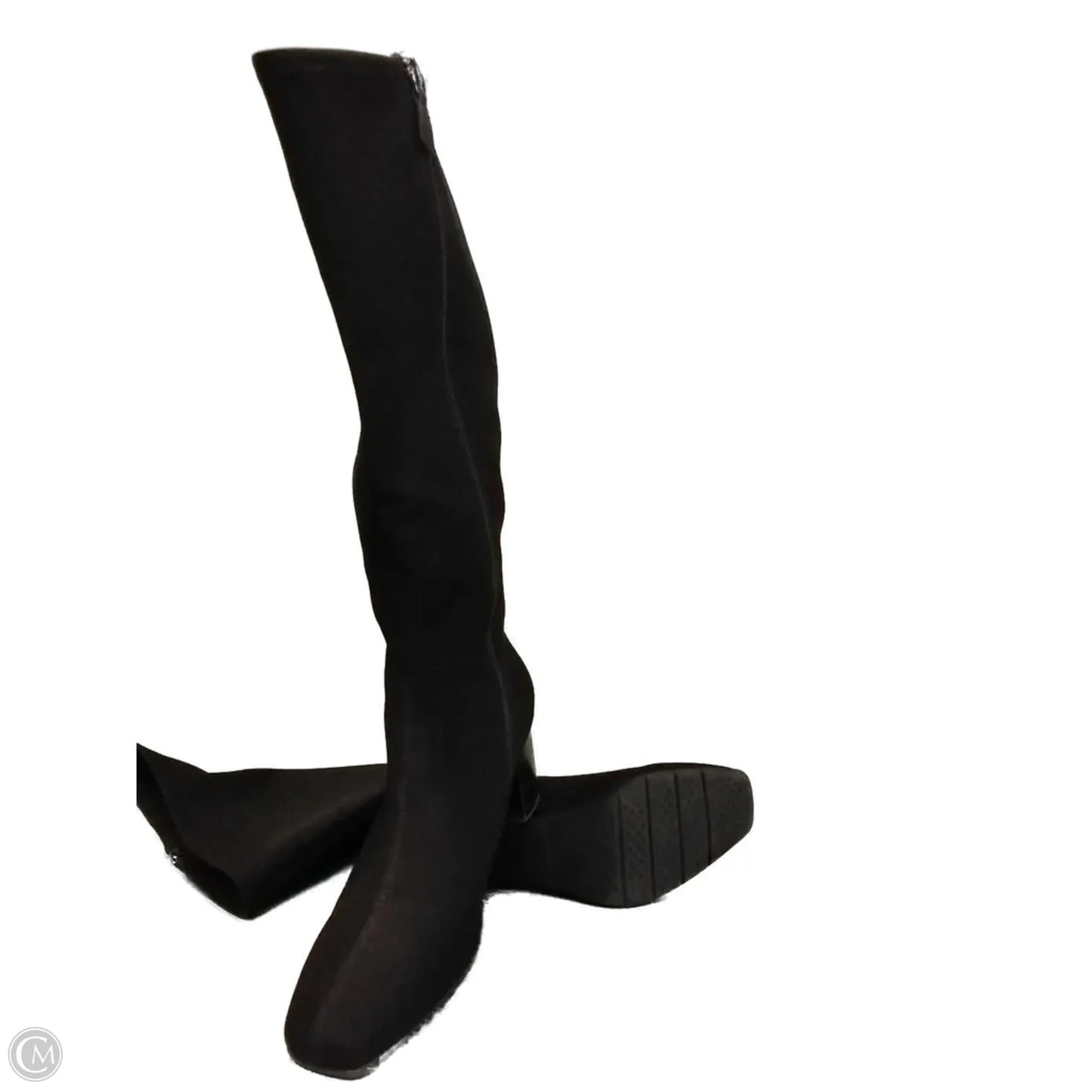 Boots Knee Heels By Aerosoles In Black, Size: 8.5