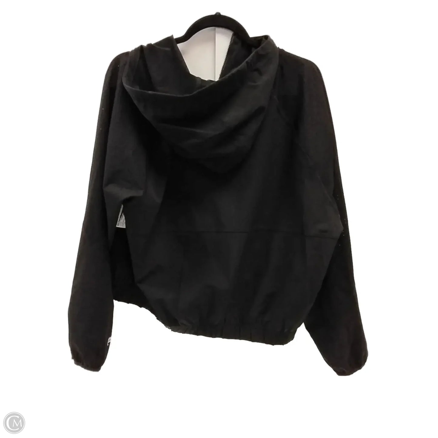 Jacket Windbreaker By Fabletics In Black, Size: Xl