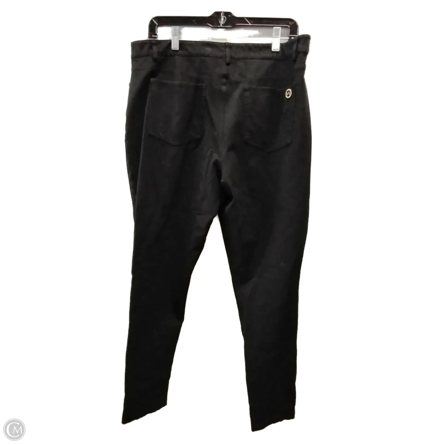 Pants Cropped By Michael By Michael Kors In Black, Size: Xl
