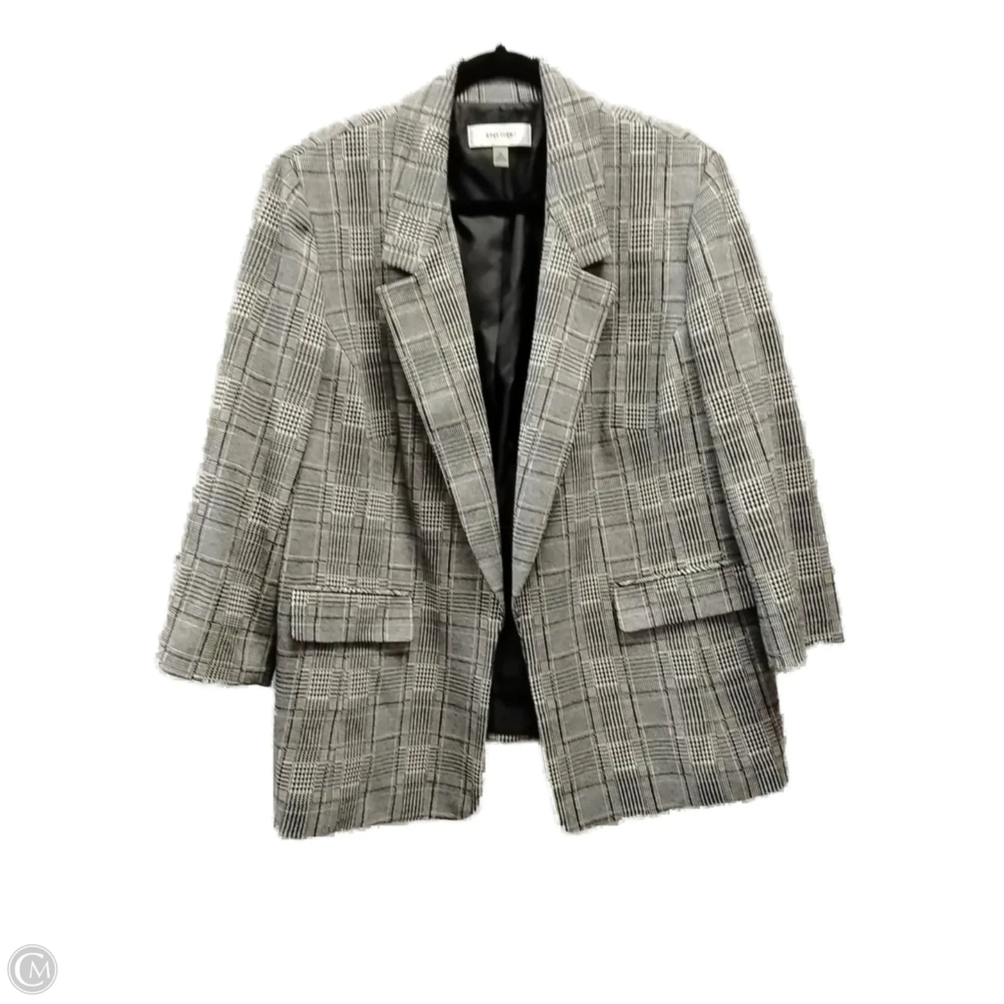 Blazer By Jones Studio In Plaid Pattern, Size: 2x