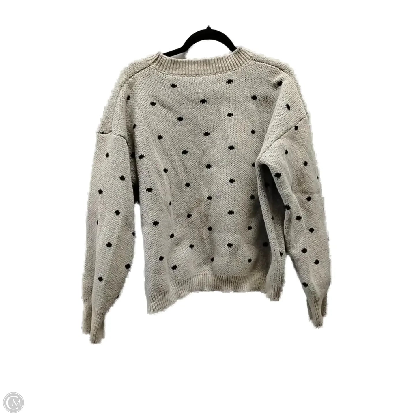 Sweater By Clothes Mentor In Polkadot Pattern, Size: 2x